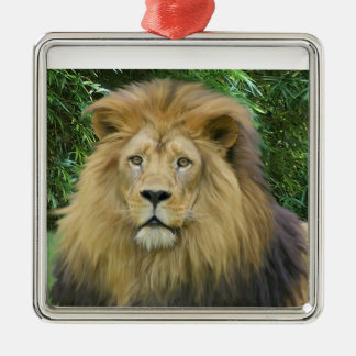 Ornement En Métal Le lion
