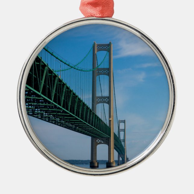 Ornement En Métal Le long du pont Mackinac (Devant)