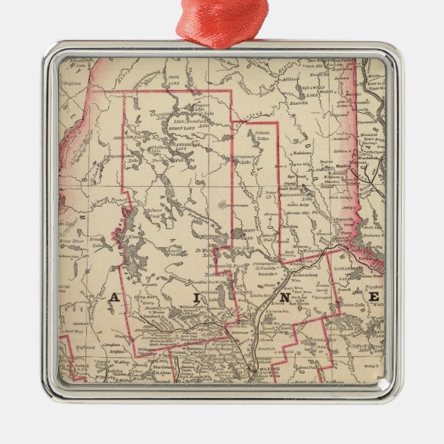 Ornement En Métal Le Maine 6 (Devant)