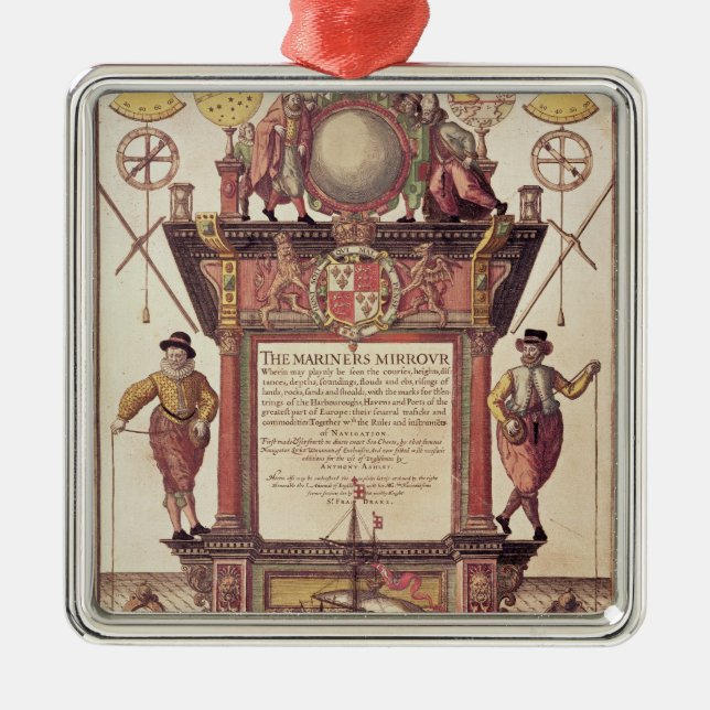 Ornement En Métal Le miroir de marins, titlepage (Devant)