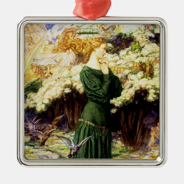 Ornement En Métal Le monde des amoureux (Devant)