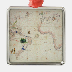 Ornement En Métal Le nouveau monde