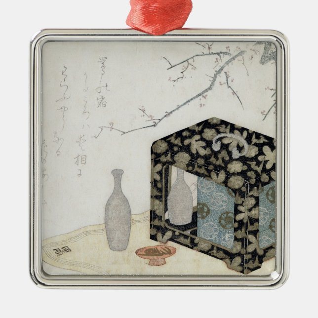 Ornement En Métal Le panier de pique-nique (Devant)