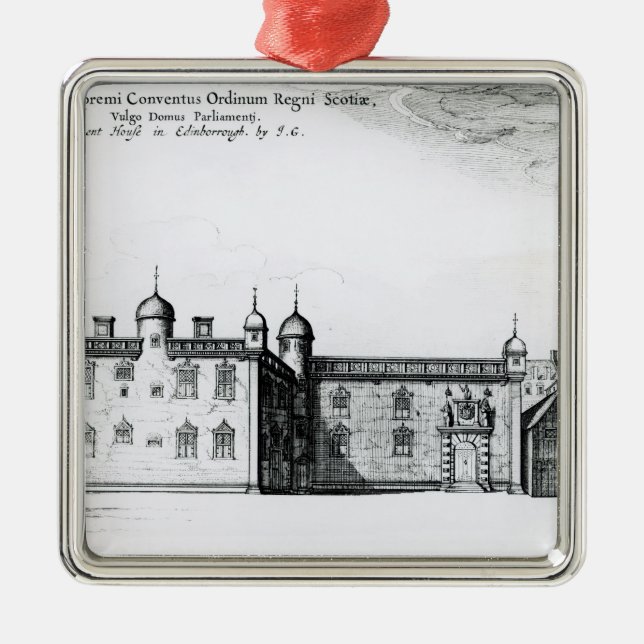 Ornement En Métal Le Parlement logent à Edimbourg (Devant)