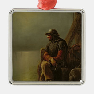 Ornement En Métal Le pilote exerce la surveillance, 1851