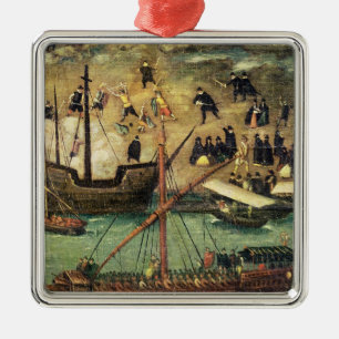 Ornement En Métal Le port de Séville, c.1590