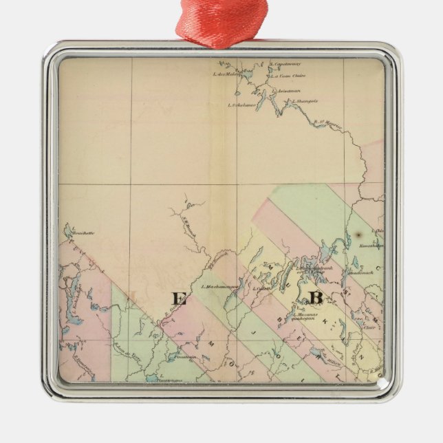 Ornement En Métal Le Québec 3 (Devant)