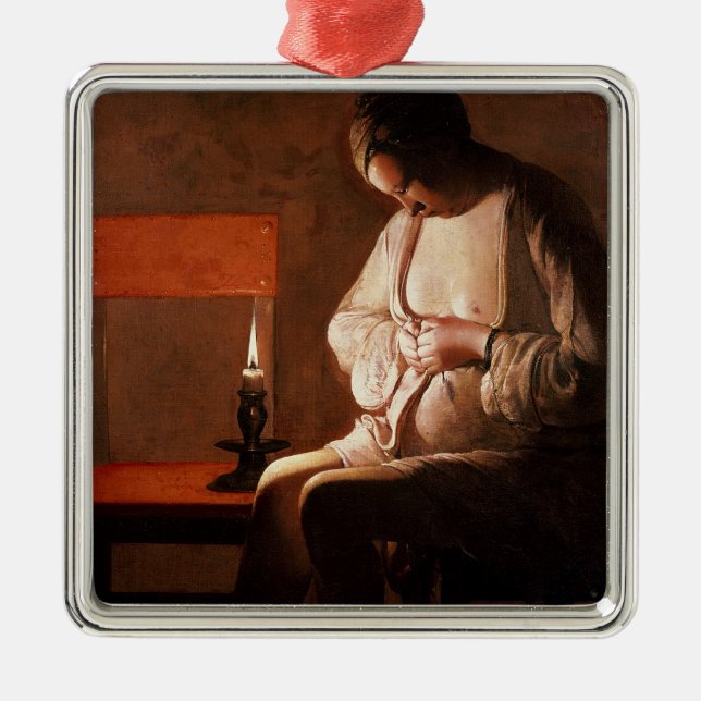 Ornement En Métal Le receveur de puce (Devant)