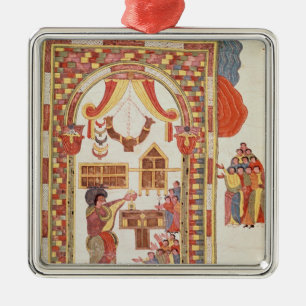 Ornement En Métal Le temple de Jérusalem de la "bible