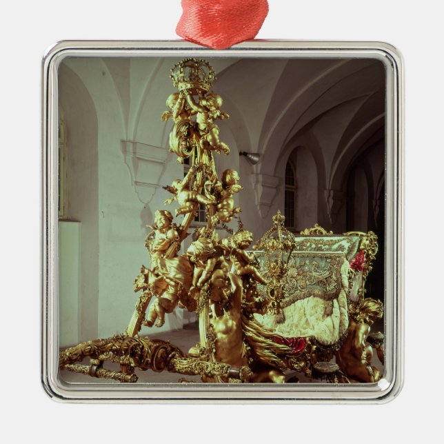 Ornement En Métal Le traîneau d'état de Ludwig II a construit (Devant)