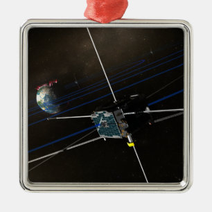 Ornement En Métal Le vaisseau spatial de cinq THEMIS en orbite