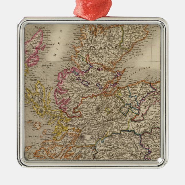 Ornement En Métal L'Ecosse 12 (Devant)