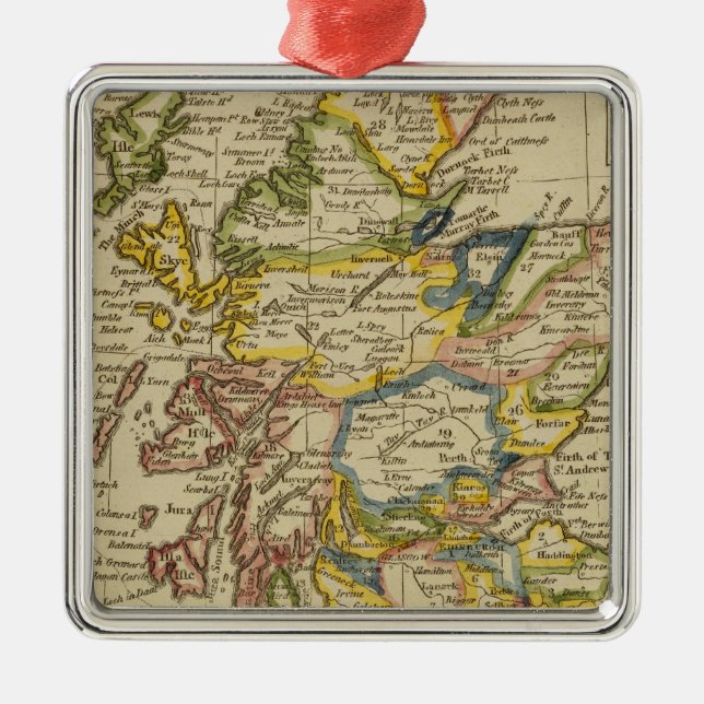 Ornement En Métal L'Ecosse 23 (Devant)