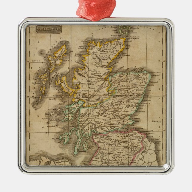 Ornement En Métal L'Ecosse 4 (Devant)