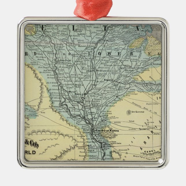 Ornement En Métal L'Egypte 14 (Devant)