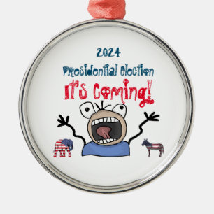 Ornement En Métal L'élection présidentielle de 2024, c'est à venir !