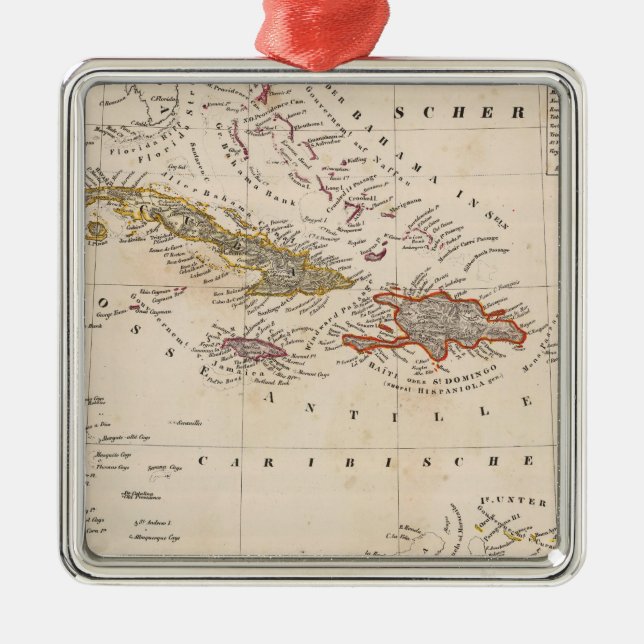 Ornement En Métal Les Antilles 10 (Devant)