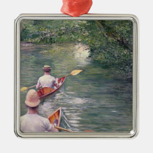 Ornement En Métal Les canoës, 1878