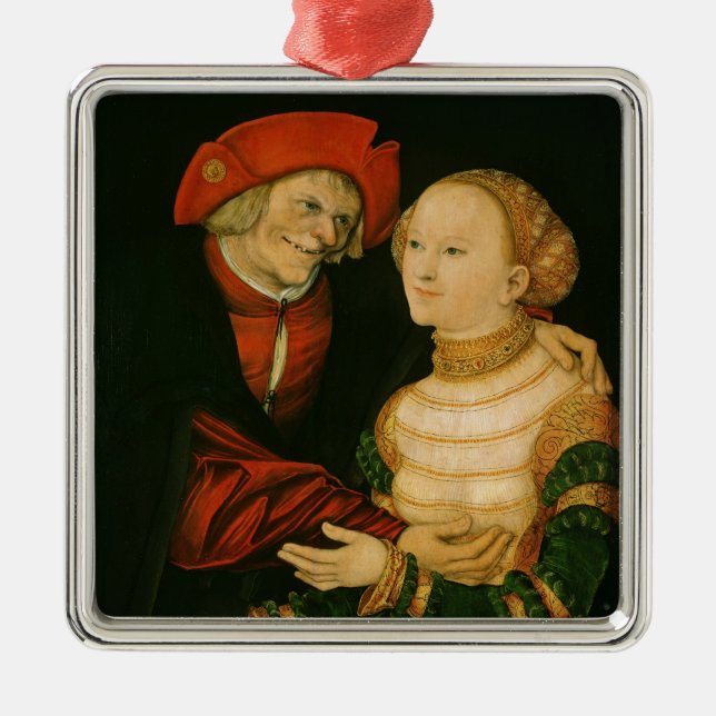 Ornement En Métal Les couples mal assortis (Devant)