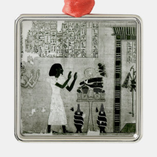 Ornement En Métal Les défunts accompagnés de sa soeur