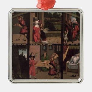 Ornement En Métal Les Dix commandements