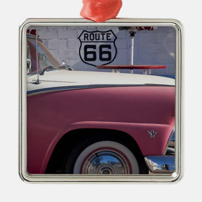 Ornement En Métal Les Etats-Unis, Arizona, Williams. Droite. 66 (Devant)