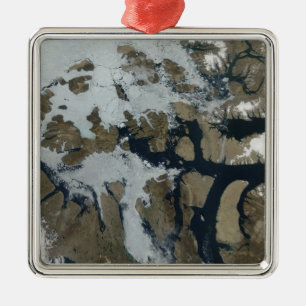 Ornement En Métal Les îles de la Reine Elizabeth