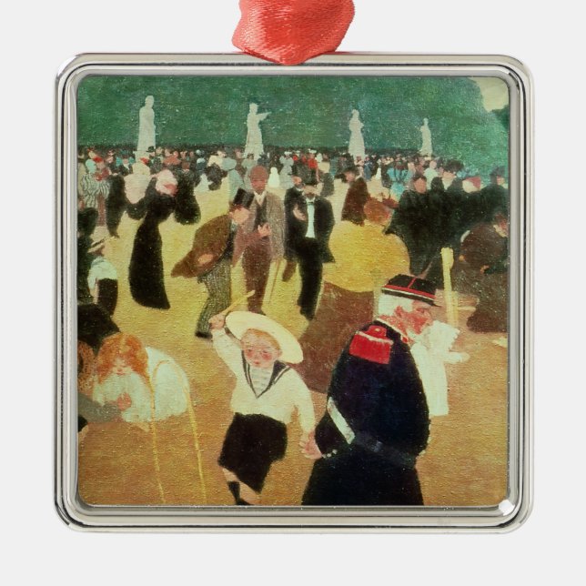 Ornement En Métal Les jardins du luxembourgeois, 1895 (Devant)