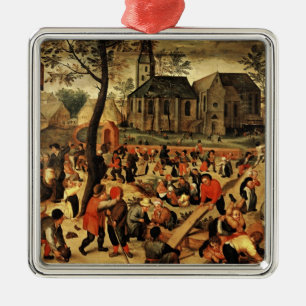 Ornement En Métal Les jeux des enfants