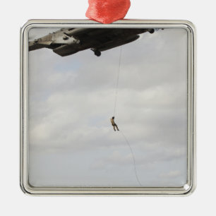 Ornement En Métal Les pararémen de la Force aérienne conduisent une