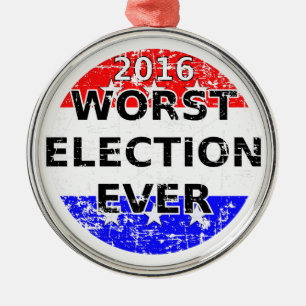 Ornement En Métal Les pires élections jamais