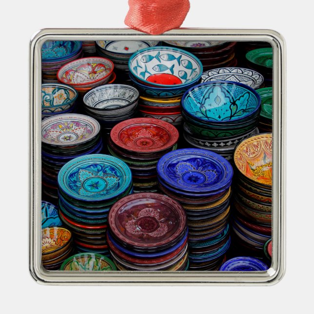 Ornement En Métal Les Plaques Marocaines Au Marché (Devant)