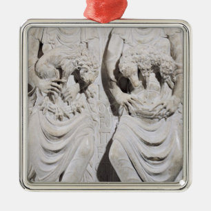 Ornement En Métal Les signes de Lion et de Bélier