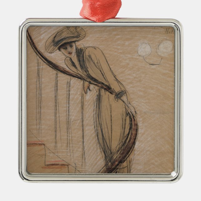 Ornement En Métal L'escalier (Devant)