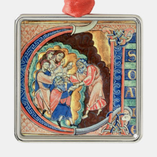 Ornement En Métal Lettre initiale "V" Visio Abdie