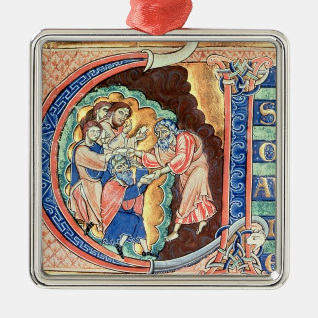 Ornement En Métal Lettre initiale "V" Visio Abdie (Devant)