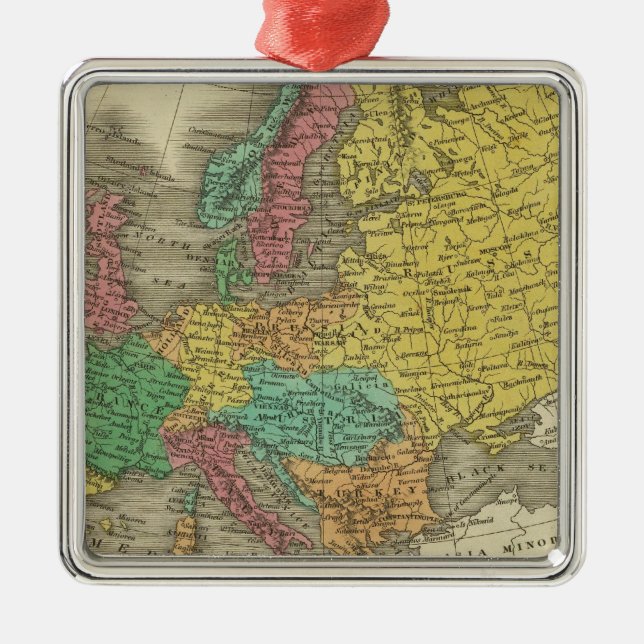 Ornement En Métal L'Europe 2 (Devant)