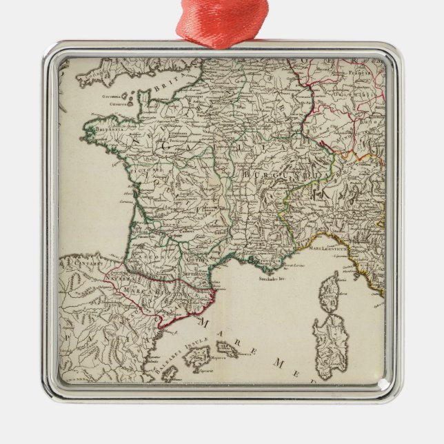 Ornement En Métal L'Europe 8 (Devant)