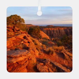 Ornement En Métal Lever de soleil sur le sentier Grand View au monum