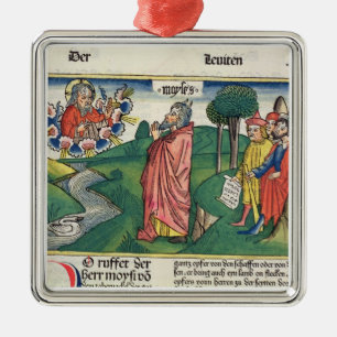 Ornement En Métal Leviticus 1 1-7 la loi des offres, du 'NU