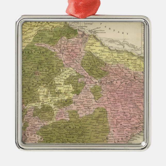 Ornement En Métal L'Inde et le Sri Lanka (Devant)