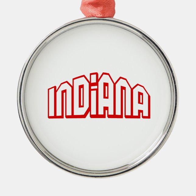 Ornement En Métal L'Indiana (Devant)