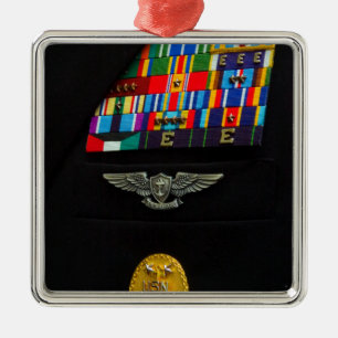 Ornement En Métal L'insigne de chef de maître de commande