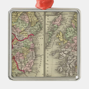 Ornement En Métal L'Irlande, Ecosse