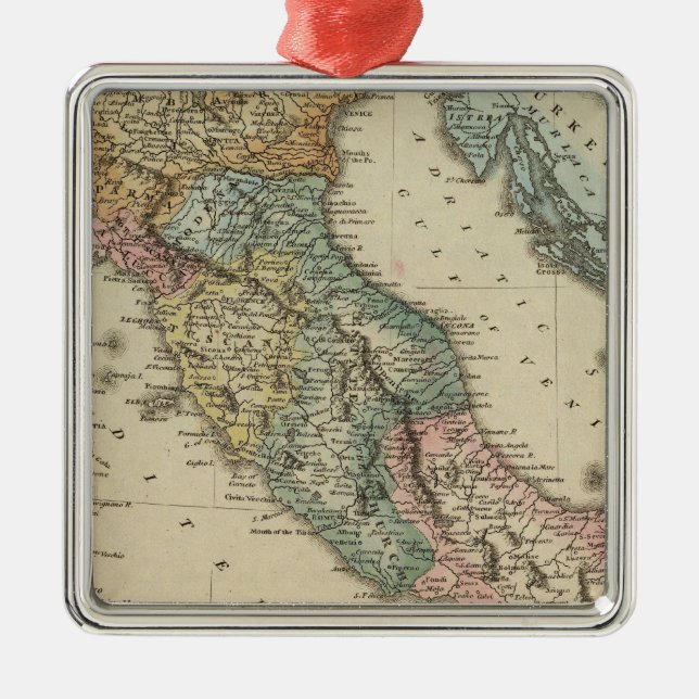 Ornement En Métal L'Italie 19 (Devant)