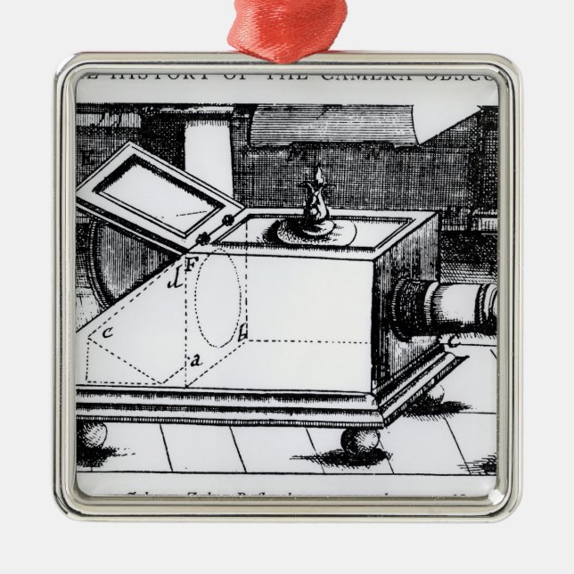 Ornement En Métal L'obscura réflexe d'appareil-photo de boîte (Devant)