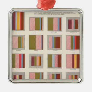 Ornement En Métal Logement d'église, lithographie statistique des