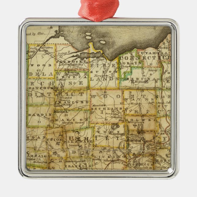 Ornement En Métal L'Ohio 4 (Devant)