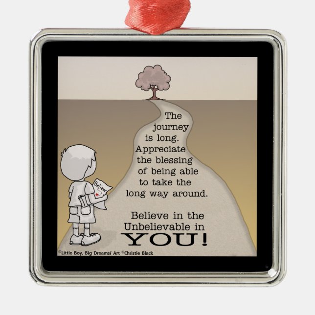 Ornement En Métal Long trajet (Devant)