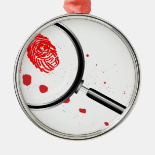 Ornement En Métal Loupe de détectives